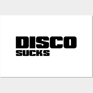 DISCO SUCKS Posters and Art